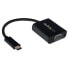 STARTECH -Black usb-c to vga adapter