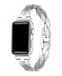 ფოტო #1 პროდუქტის Unisex Ava Stainless Steel Band for Apple Watch Size- 38mm, 40mm, 41mm