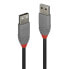 Фото #2 товара LINDY USB 2.0 USB-A Cable 20 cm