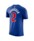 Фото #3 товара Men's Cade Cunningham Blue Detroit Pistons Icon 2022/23 Name and Number Performance T-shirt