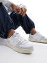 ellesse Panaro cupsole trainers in white and blue