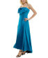 ფოტო #3 პროდუქტის Women's Exaggerated-Bow Satin-Stretch Ball Gown