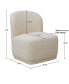Monarch 26.25" Wide Armless 360° Swivel Chair