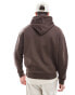 Фото #8 товара ASOS DESIGN essential oversized hoodie in brown