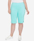 Фото #1 товара Plus Size Spring into Action Solid Tech Stretch Skimmer Pant