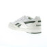 Фото #6 товара Reebok BB 4000 II Mens White Leather Lace Up Lifestyle Sneakers Shoes 10