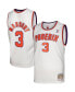 ფოტო #1 პროდუქტის Men's Stephon Marbury White Phoenix Suns 2002-03 Hardwood Classics Swingman Jersey