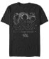 Фото #1 товара Men's Hocus Pocus Hair Sill Spell Short Sleeve T-shirt