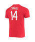 Фото #4 товара Women's Tina Charles USA Basketball Red Name and Number Performance T-shirt