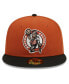 ფოტო #3 პროდუქტის Men's Rust, Black Boston Celtics Two-Tone 59FIFTY Fitted Hat