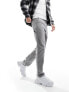 Фото #1 товара ASOS DESIGN straight leg canvas carpenter trousers in washed grey