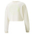 Puma Oa X Cropped Crew Neck Sweatshirt Womens White 52345865