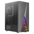 Фото #2 товара AEROCOOL ADVANCED TECHNOLOGIES Aerocool DELTABKV1 ATX PC Case RGB Front Full Side Window 12cm Fan Black - PC - Black - ATX - micro ATX - Mini-ITX - ABS - 15.5 cm - 30.7 cm