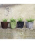 Фото #3 товара Black ArtStone Ella Square Planter 12 Inch