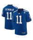 ფოტო #1 პროდუქტის Men's Michael Pittman Jr. Royal Indianapolis Colts Indiana Nights Alternate Game Jersey