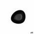 Фото #1 товара Блюдо Bidasoa Fosil Чёрный Керамика Овальный 14 x 12,4 x 4,8 cm (12 штук)