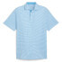 Фото #1 товара Puma Isle Pique Short Sleeve Polo Shirt Mens Blue Casual 62447204