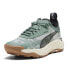 Фото #2 товара Puma Voyage Nitro 3 Running Womens Green Sneakers Athletic Shoes 37774604