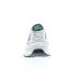 Фото #3 товара New Balance 574 U574VX2 Mens White Leather Lace Up Lifestyle Sneakers Shoes