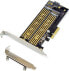 Kontroler Digitus PCIe 3.0 x4 - M.2 PCIe + M.2 SATA (DS-33172)