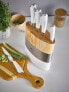 Richardson Sheffield FUSION - 5 pc knife block - white