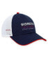 Men's Navy Washington Capitals Authentic Pro Alternate Jersey Trucker Adjustable Hat Синий - фото #1