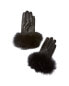 Фото #1 товара Перчатки La Fiorentina из кожи для женщин Черные