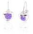 Children´s silver earrings hearts SVLE0226XD5F100