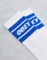 Фото #4 товара Obey branded sock in white and blue