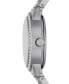 Women's Three Hand Silver-Tone Alloy Watch 26mm