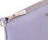 Women´s leather handbag A6B Lavender