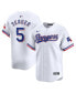 Фото #1 товара Men's Corey Seager White Texas Rangers Home Limited Player Jersey