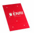 Фото #2 товара блокнотом ENRI Красный A4 80 Листья 4 mm (5 штук)
