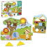 Фото #1 товара Детский развивающий пазл GOULA Puzzle Shapes Wood