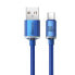 Фото #2 товара Kabel przewód USB - USB-C do szybkiego ładowania i transferu danych 2m niebieski