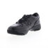 Фото #4 товара Skidbuster Slip Resistant Womens Black Wide Athletic Work Shoes