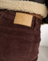 Cotton:On corduroy stretch bootleg jean in brown