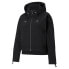 Фото #6 товара Puma Sf Style Hooded Sweat Full Zip Jacket Womens Black Coats Jackets Outerwear