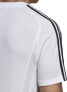 Фото #5 товара Мужская спортивная футболка белая с логотипом Adidas Koszulka mska TIRO 19 TR JSY biaa r. XL (DT5288)
