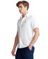 Фото #6 товара Men's Short-Sleeve Linen Button-Up