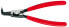 Фото #1 товара KNIPEX 46 21 A11 - Circlip pliers - Chromium-vanadium steel - Plastic - Red - 12.5 cm - 85 g