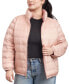 Фото #3 товара Women's Plus Size Reversible Shine Down Puffer Coat, Created for Macy's