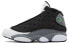 Фото #1 товара Jordan Air Jordan 13 Retro "Black Flint" 黑火石 熊猫 防滑耐磨包裹性 高帮 复古篮球鞋 男款 黑白灰 / Кроссовки Jordan Air Jordan 13 Retro "Black Flint" DJ5982-060