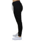 ფოტო #2 პროდუქტის Women's Slim Fit Heavy Weight Fleece Lined Joggers