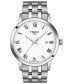 ფოტო #1 პროდუქტის Men's Swiss Classic Dream Stainless Steel Bracelet Watch 42mm