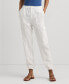 ფოტო #1 პროდუქტის Women's Linen Cargo Pants