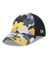 ფოტო #1 პროდუქტის Men's Camo/Black Michigan Wolverines Active 39thirty Flex Hat