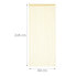 4 x Fadenvorhang beige 90 x 245 cm