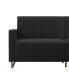 Novogratz Skylar Coil Futon Modern Sofa Bed and Couch Черный - фото #10