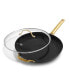 Фото #1 товара Reserve Hard Anodized Healthy Ceramic Nonstick 12" Frying Pan Skillet with Helper Handle and Lid